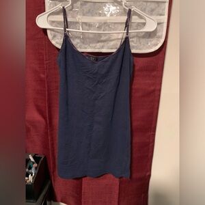 Navy blue tank top